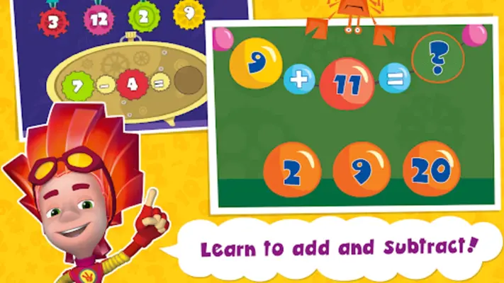 The Fixies Math Learning Games android App screenshot 6